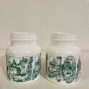 Vintage German Milk Glass